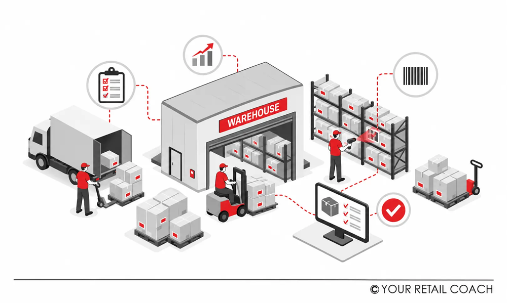 How a Retail Warehouse Management System Improves Inventory Accuracy